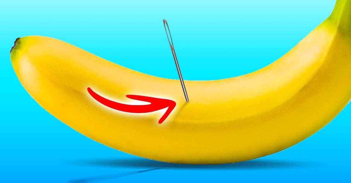 inserting-a-needle-into-a-banana-peel:-the-genius-trick-that-makes-life-easier