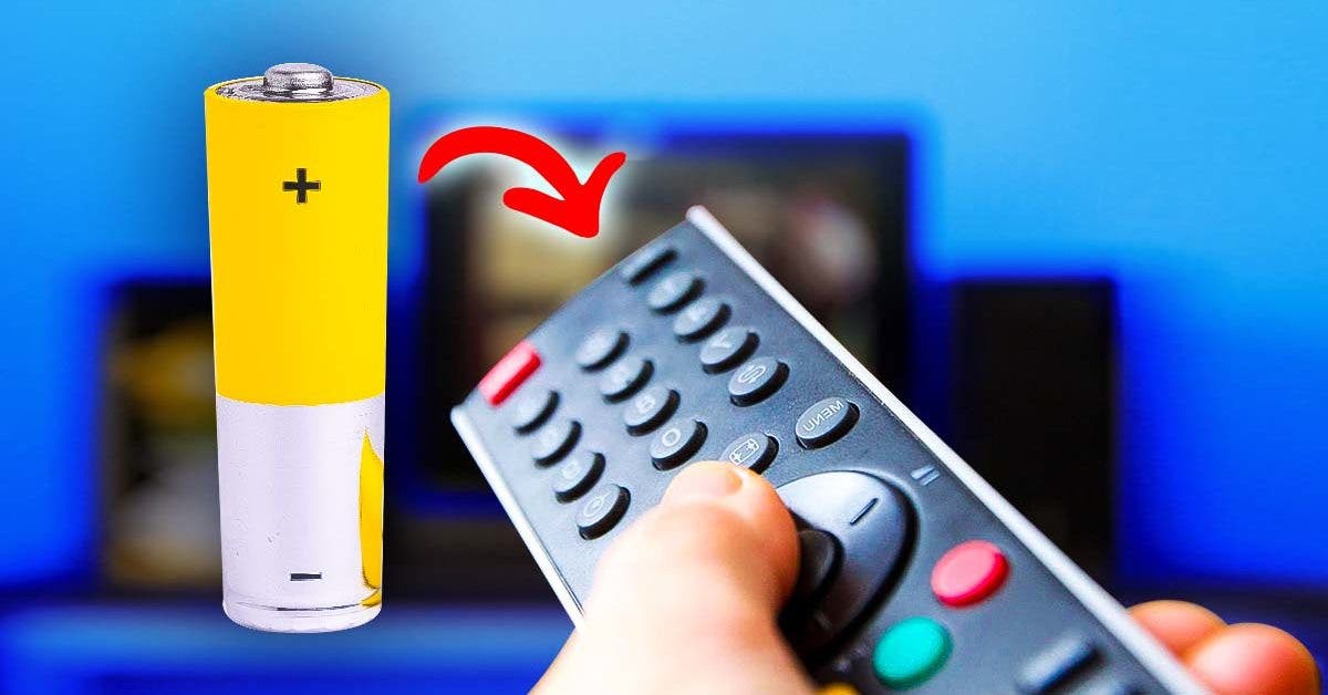 how-to-operate-the-remote-control-with-only-one-battery?-the-trick-that-helps